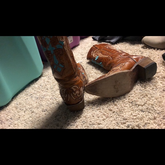 Circle G boots size 7 - Picture 4 of 4